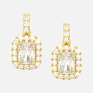 Exquisit Silver 9″ Diamond Cut Pearls Link Anklet